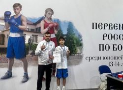  Роман Соловьёв - серебряный призёр Первенства России по боксу