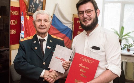 Саратовский ветеран стал героем книги "Лица Победы"