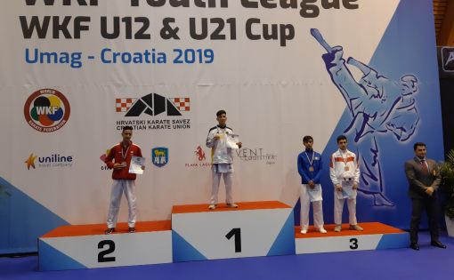 Ахмедов Ахмед - бронзовый призер второго этапа Молодежной лиги Karate1 2019