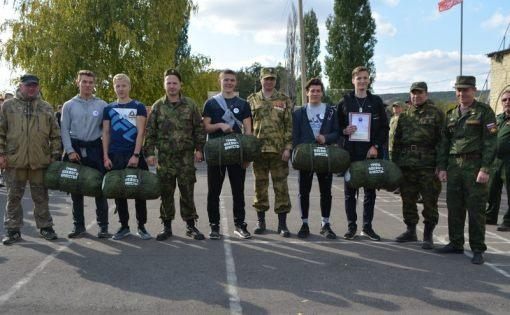В Саратовском районе состоялся открытый отборочный этап военно - патриотического соревнования «Тропа боевого братства»