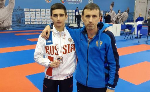 Ахмед Ахмедов занял третье место в молодежной лиге каратэ