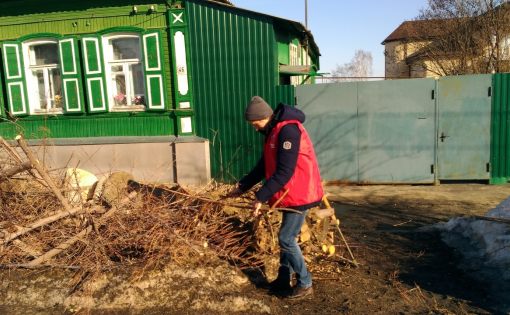 В Петровске волонтеры провели акцию "Дом без одиночества"