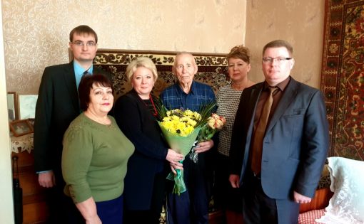 Ветерана Великой Отечественной войны Валентина Тарасовича Яковенко поздравили с 94-м Днем рождения!