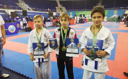 Спортсмены  «СШОРСЕ Ахмерова» завоевали 7 медалей на Всероссийском турнире по каратэ «Малахитовый пояс»