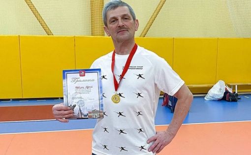 Юрий Шварц - призёр Кубка России по фехтованию среди ветеранов