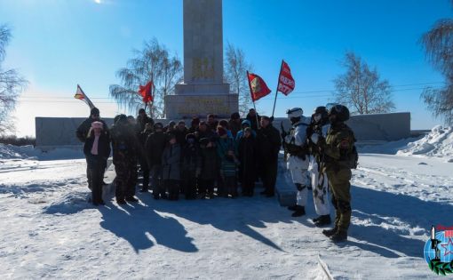 В День защитника Отечества в Саратове состоялся бронепробег 