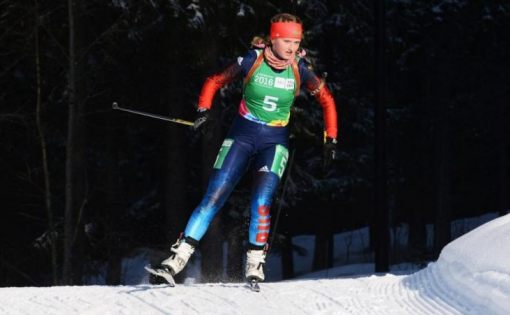 Анастасия Халиуллина выиграла бронзу чемпионата России по биатлону 