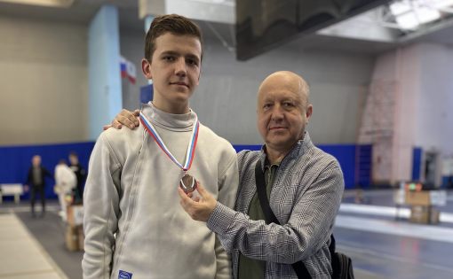 Сергей Чуев - бронзовый призёр Первенства ПФО по фехтованию