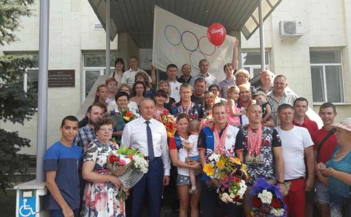Состоялась торжественная встреча саратовских спортсменов, участников ХХIII летних Сурдлимпийских игр 2017 года