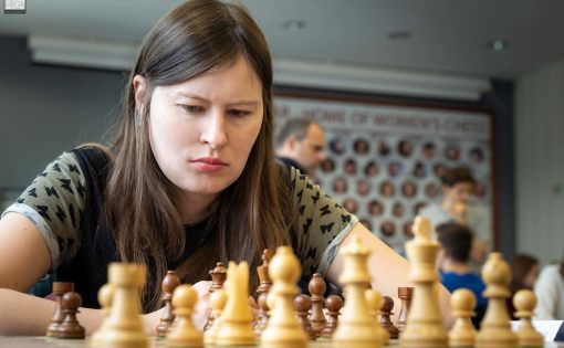 Саратовская шахматистка Наталия Погонина выступает в Суперфинале 71-го чемпионата России среди женщин