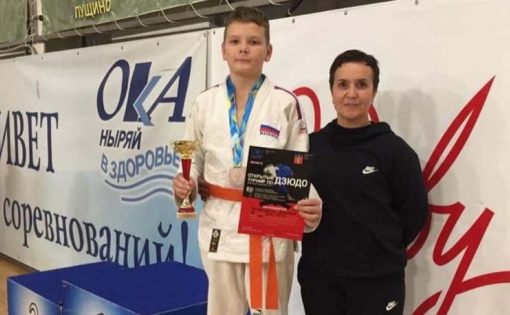 Воспитанник спортивной школы по дзюдо «Сокол» выиграл бронзу на открытом турнире в Москве