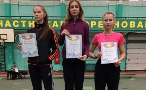 Варвара Балякина успешно выступила на зимнем чемпионате области по легкой атлетики