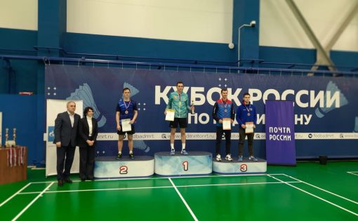 Владимир и Екатерина Мальковы - призёры Кубка России по бадминтону