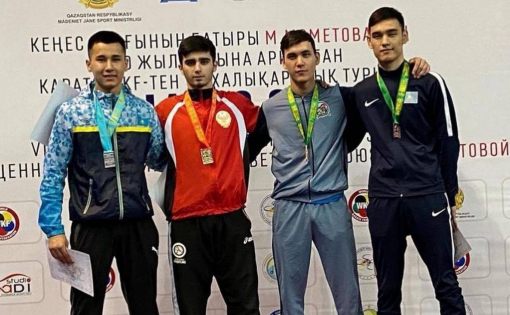Саратовские каратисты завоевали полный комплект наград на международном турнире в Казахстане