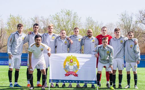 Сборная ПИУ РАНХиГС по футболу вошла в ТОП-3 рейтинга Национальной студенческой футбольной лиги