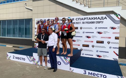 Саратовцы взяли полный комплект медалей академической гребле на Всероссийской Спартакиаде сильнейших