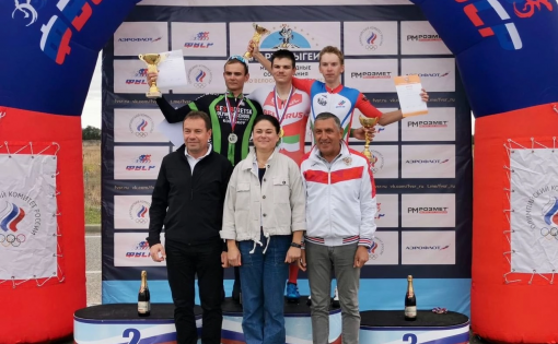Александр Березняк занял 3 место в Международных соревнованиях по велосипедному спорту  