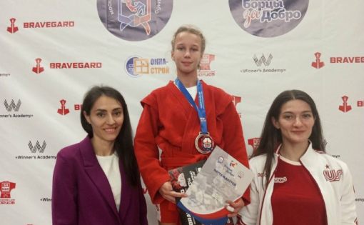 Анна Драчевская завоевала серебро турнира «Борцы за добро» 