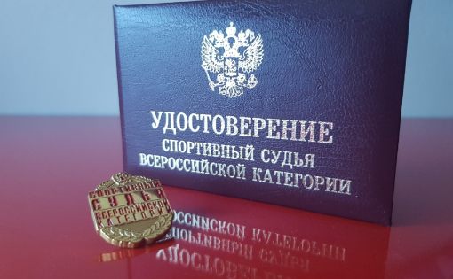 Саратовскому судье присвоили Всероссийскую судейскую категорию