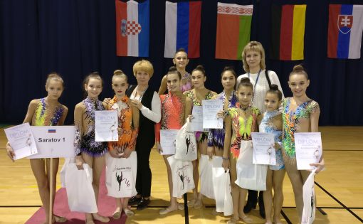 Воспитанницы школы «Надежда Губернии» успешно выступили на международном турнире по художественной гимнастике