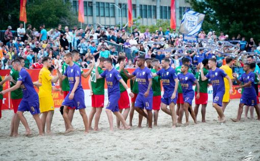 Первый этап чемпионата России-2023 по пляжному футболу завершен