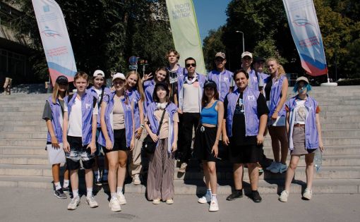 Саратовские волонтеры всегда в центре спортивных событий региона