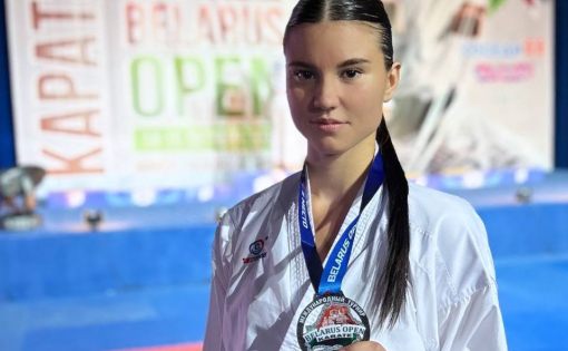 Александра Мешкова – серебряный призер международных соревнований по каратэ «Belarus open»