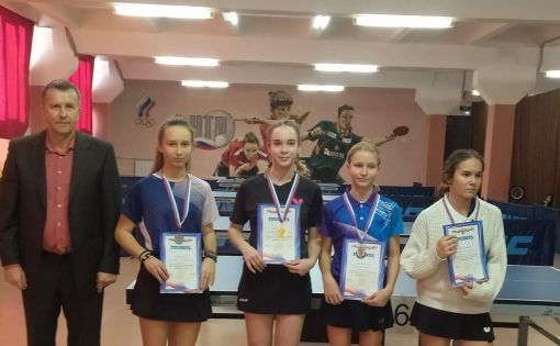 В Энгельсе состоялись соревнования сильнейших юных спортсменов Саратовской области по настольному теннису «Будущее России»