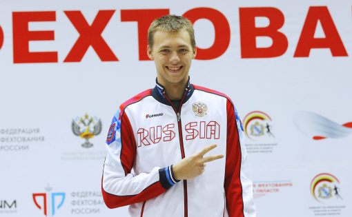 Константин Лоханов – победитель Первенства России по фехтованию на саблях