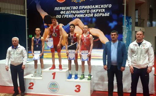 Аскар Капанов - серебряный призер Первенства ПФО по греко-римской борьбе