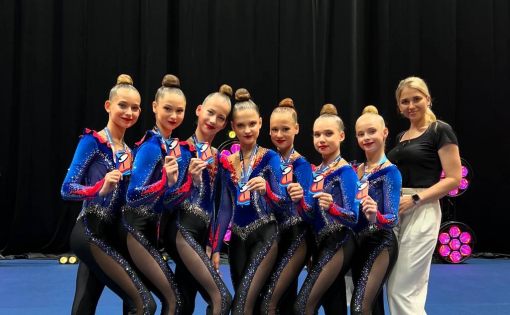Саратовские гимнастки - бронзовые призеры Всероссийских соревнований по эстетической гимнастике