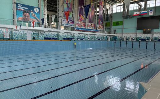 Во Дворце водных видов спорта приступили к ремонту в рамках региональной программы 