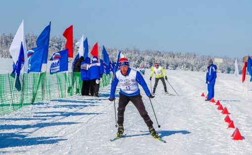 Сергей Хохлов стал одним из лидеров Всероссийской массовой лыжной гонки «Лыжня России - 2018»