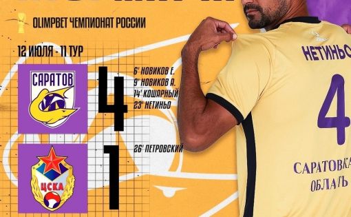 «Саратов» победил ЦСКА