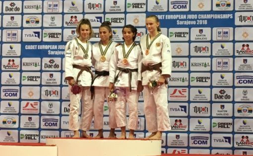Борисова Глафира завоевала бронзовую медаль на Первенстве Европы по дзюдо среди юношей и девушек до 18 лет