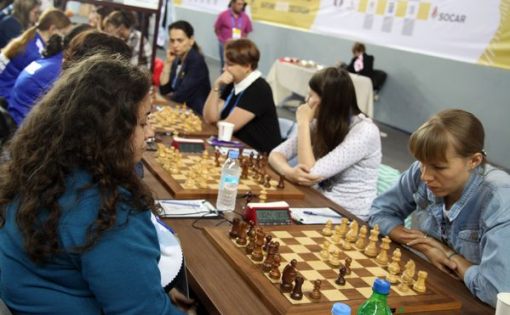 Наталья Погонина в четвертом туре 43-ей Всемирной шахматной Олимпиаде сыграла вничью
