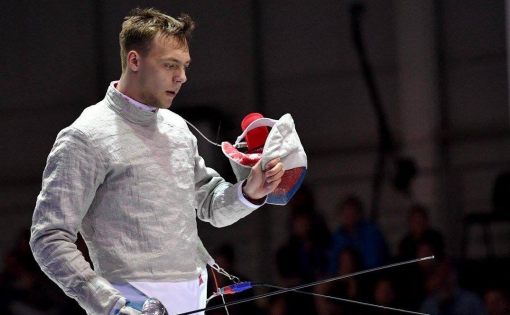Константин Лоханов - победитель Всероссийских соревнований по фехтованию в Санкт-Петербурге