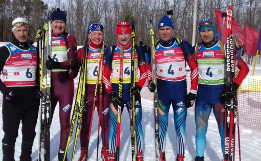 Саратовские биатлонисты выиграли четыре золота на чемпионате России среди ветеранов