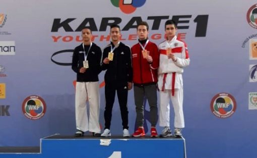 Ахмедов Ахмед - бронзовый призер I этапа Молодежной лиги Karate1 2019