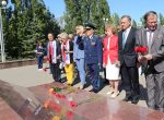 Ветераны из Екатеринбурга побывали в музее Юрия Гагарина и возложили цветы к мемориалу «Вечный огонь» в парке Победы