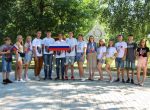 «Волонтеры Победы» в Парке культуры и отдыха провели квест-игру «Гордо реет флаг России»