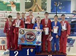 Тридцать медалей у сборной команды области по универсальному бою на Всероссийских соревнованиях