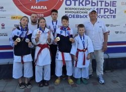 Еще 19 медалей Всероссийских юношеских игр боевых искусств у наших борцов